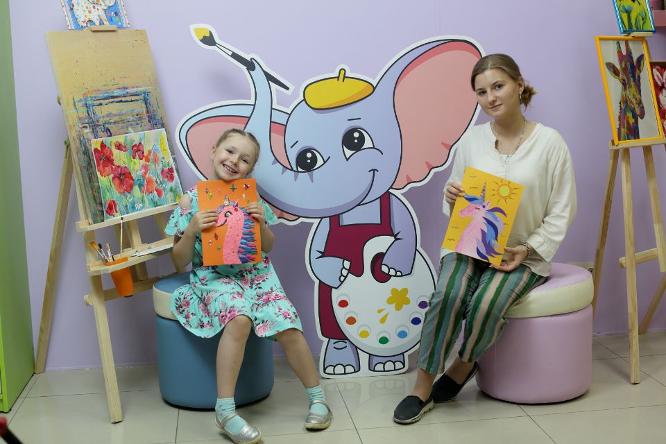 аппликация из бумаги изостудия СПБ