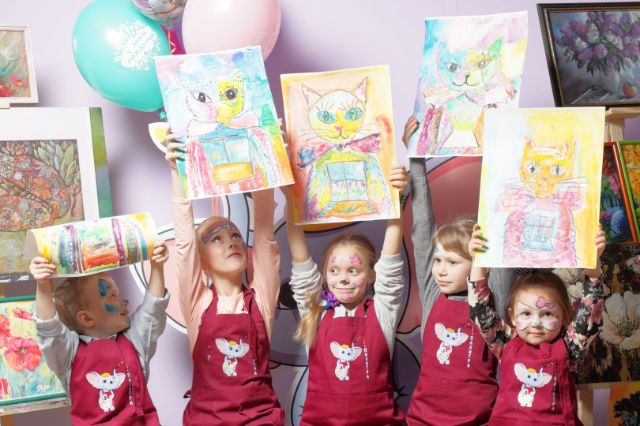арт-вечеринки для детей и взрослых СПБ